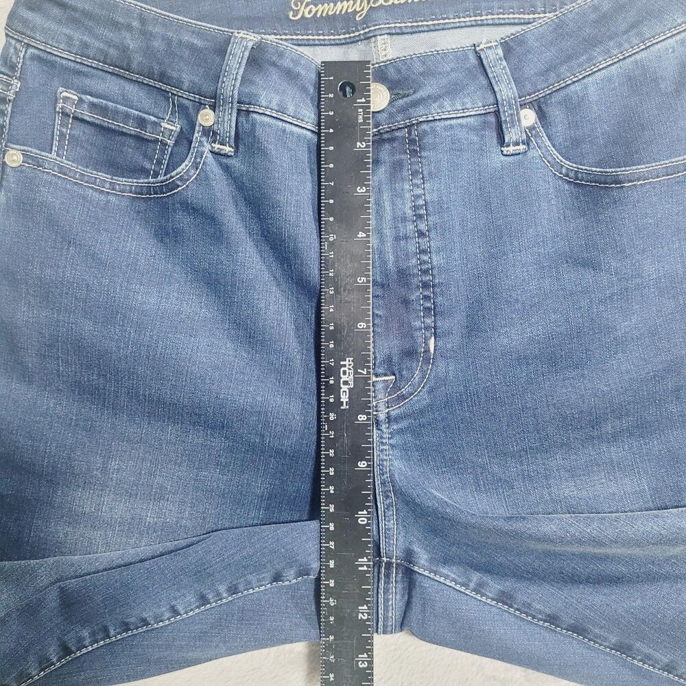 Tommy Bahama High Rise Ankle Skinny Jeans Womens 12 Blue Med Wash Stretch Denim - Picture 8 of 11